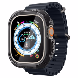 Spigen Tough Armor maciņš, paredzēts Apple Watch Ultra 49 mm, melns