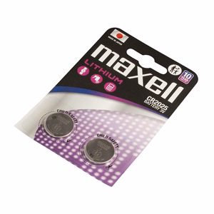 MAXELL litija baterija LITHIUM CR2025 2 gab. 3V