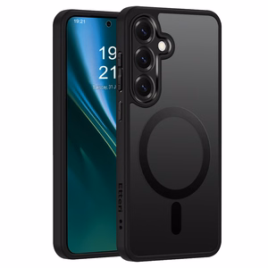 Etteri Matēts Mag maciņš for Samsung Galaxy S25 melns
