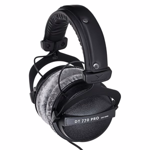 Beyerdynamic DT 770 PRO – studijas austiņas, slēgta tipa, 250 Ω, melnas (459046)