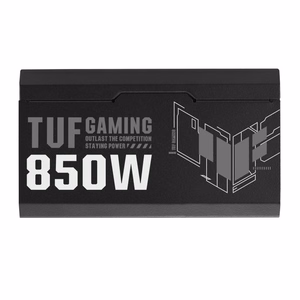 ASUS TUF Gaming 850W Gold barošanas bloks 24-pin ATX ATX melns