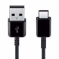 Samsung EP-DG950CBE USB-A – USB-C kabelis 1.2m (lielapjoma – aizvietojošs iepakojums) – melns