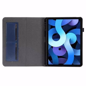 Izvelkams ādas futrālis Samsung X210/X215/X216 Tab A9 Plus 11.0/X230/X235/X236 Tab A11 Plus 11.0 tumši zils