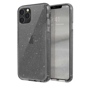 Uniq LifePro Tinsel viedtālruņa apvalks iPhone 11 Pro - melns