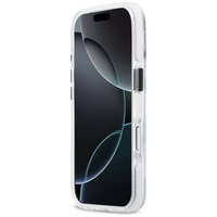 BMW M IML Shockproof Metal Logos MagSafe Maciņš for iPhone 17 Pro Max - caurspīdīgs