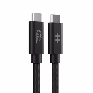 Hyper HyperDrive Next HD6500BKGL – 1.2 m augstas veiktspējas USB4 Type-C kabelis