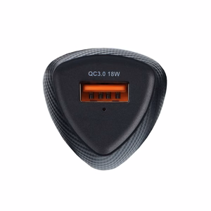 Автомобильное зарядное устройство Forcell F-Energy Carbon USB A QC3.0 3A 18W CC50-1A чёрное