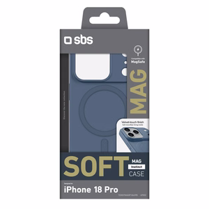SBS Instinct Mag maciņš modelim iPhone 18 Pro / 17 Pro, saderīgs ar MagSafe – zils