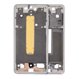 Vidējais rāmis Samsung G990 S21 FE (balts)