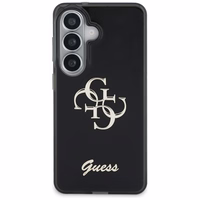 GUESS maciņš for SAMSUNG S26 GUHCS26S5HC4MLSK (IML Big Metal 4G and Script) melns