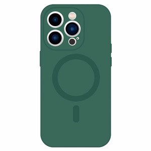 TEL PROTECT MagSilicone Viedtālruņa apvalks Iphone 11 - zaļš