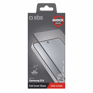 SBS Full Cover rūdīts stikls priekš Samsung Galaxy S26