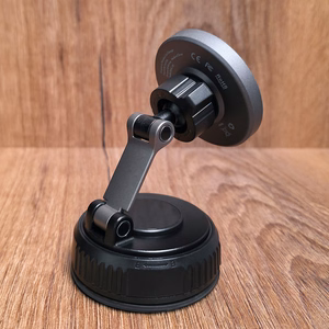 Blavec Car holder BHC-02 Qi2.2 25W vacum magnetic with induction charger to windshield (BHC02-QI2PMWIB)black (damaged packaging)