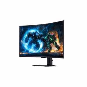 Samsung G75F monitors 94 cm (37") 3840 x 2160 pikseļi 4K Ultra HD LCD melns
