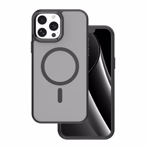 Frozen Magnētiskais viedtālruņa apvalks iPhone 13 Pro Max 6,7" melns
