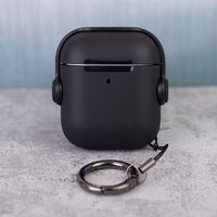 Futrālis austiņām Airpods / Airpods 2 melns