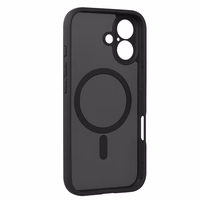 Pilnīgi matēts magnētiskais apvalks Iphone 17 melns