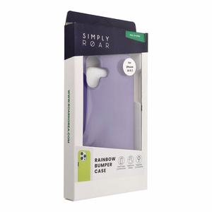 ROAR RAINBOW BUMPER viedtālruņa apvalks IPHONE 16 violets