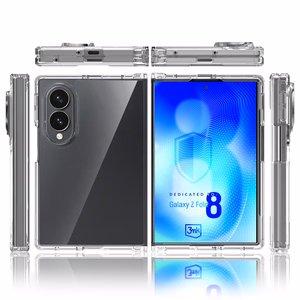 3mk Armor Case maciņš Samsung Galaxy Z Fold 8 Wide, caurspīdīgs
