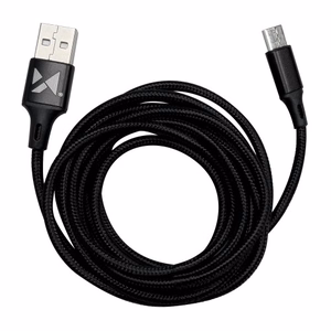 Wozinsky kabelis USB - USB Type-C 2,4A 2m melns (WUC-C2B)