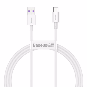 Baseus kabelis Superior USB - USB-C 1,0 m balts 66W