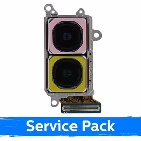 Kamera saderīga ar Samsung G996 S21 Plus Aizmugurējā kamera / (dual) 64M + 12M / (Service Pack)