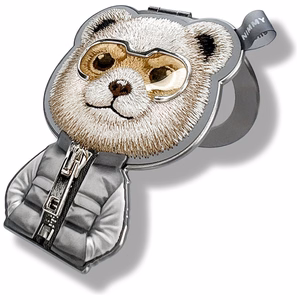 Nimmy Cool&Cute 2.0 Bear magnētiskais piekariņš pelēks