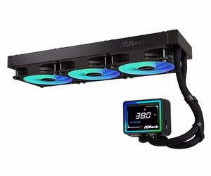 Asrock Challenger 360 Digital procesora šķidruma dzesēšanas komplekts 12 cm melns