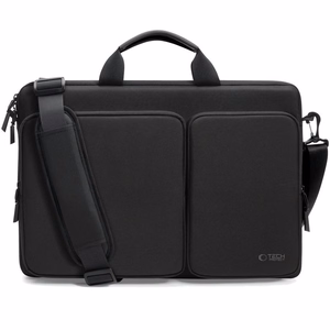 Tech-Protect Defender soma 17" portatīvajam datoram - melna