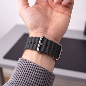 Tech-Protect IconBand Pro siksniņa Apple Watch 4/5/6/7/8/9/SE/Ultra 1/2 42/44/45/49 mm oranža-melna
