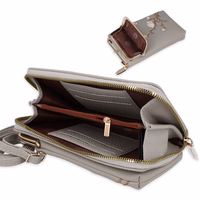 Adīts maciņš telefonam GCW17 pelēks