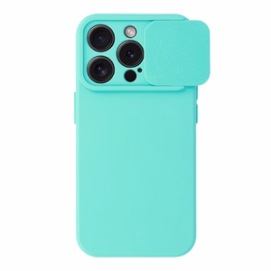 Camshield Soft viedtālruņa apvalks Iphone 15 Pro piparmētru