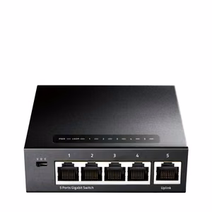 Cudy GS105 tīkla komutators Gigabit Ethernet (10/100/1000) melns