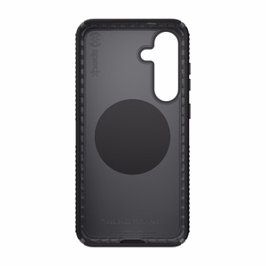 Speck Presidio2 Grip Magnet vāciņš ierīcei Samsung Galaxy S25+ / S24+, melns / slānekļa pelēks