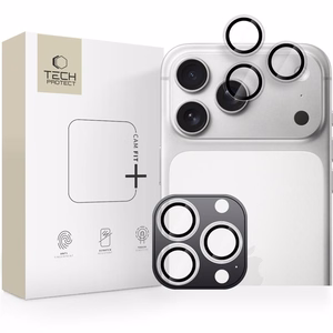 Tech-Protect Camring Fit+ kameras vāciņš iPhone 14 Pro / Max / 15 Pro / Max / 16 Pro / Max / 17 Pro / Max - caurspīdīgs
