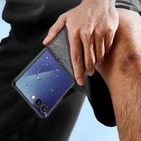 Dux Ducis Aimo viedtālruņa apvalks priekš Samsung Galaxy Z Flip7 - melns