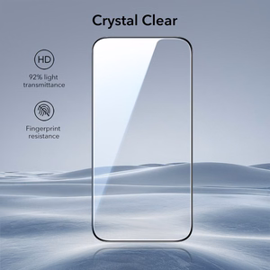 ESR UltraFit закалённое стекло 2 шт. для iPhone 17 Pro Max - прозрачный