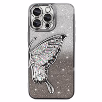 Tel Protect Butterfly Water viedtālruņa apvalks Iphone 16e sudraba