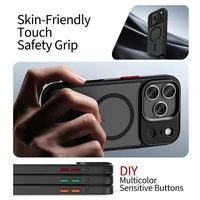 Tech-Protect MagMat XT 4-komplekts Magnētiskais viedtālruņa apvalks iPhone 17 Pro Max - Matēts melns