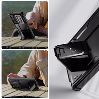 Tech-Protect Kevlar Cam+ viedtālruņa apvalks Samsung Galaxy S25 Ultra - melna