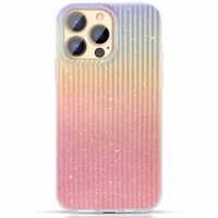 Kingxbar Travel Series grezns elegants viedtālruņa apvalks iPhone 13 Pro oranžs (Saulriets)