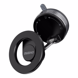 Dudao F24X MagSafe Compatible Car Holder with Suction Cup - Melns