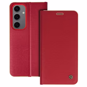 Wonder Frame viedtālruņa apvalks Samsung Galaxy S24 sarkans