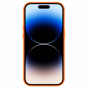 Tel Protect Viedtālruņa apvalks ar statīvu + kameras stikls Iphone 15 Pro Max oranža