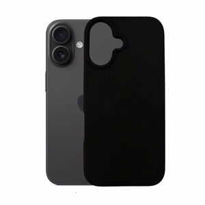 3mk Silikona viedtālruņa apvalks iPhone 16 Plus - melns