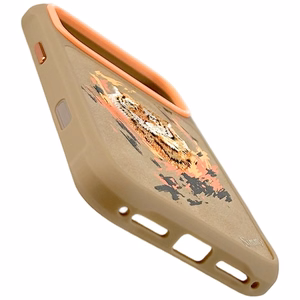 Nimmy Tiger Magnētiskais viedtālruņa apvalks iPhone 17 Pro Max - gaiši brūns