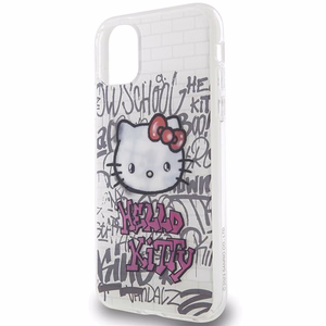 Hello Kitty IML Kitty On Bricks Graffiti чехол для iPhone 11 / Xr - белый