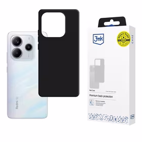 3mk Matēts viedtālruņa apvalks Xiaomi Redmi Note 14 5G - melns