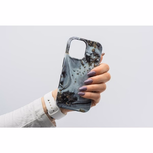 Case for iPhone 15 PRO MAX Forcell F-Protect Mirage compatible with Military Drop-Test silver fog