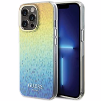 Guess IML Faceted Mirror Disco Iridescent viedtālruņa apvalks iPhone 15 Pro Max - daudzkrāsains